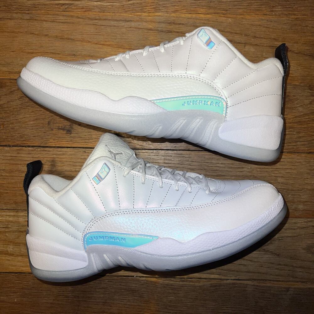 Nike Air Jordan 12 Retro Low Easter White Men Size 8/Women 9.5 NEW.NWB.DS